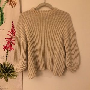 Urban Outfitters Balloon Sleeved Sweater
